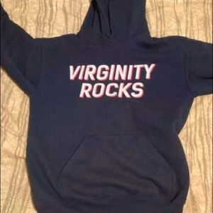 Virginity rocks hoodie